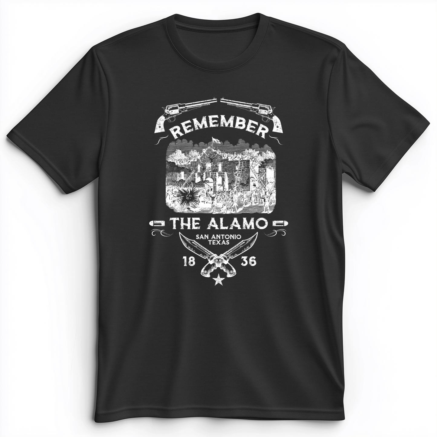 Remember The Alamo 1836 Premium Tee