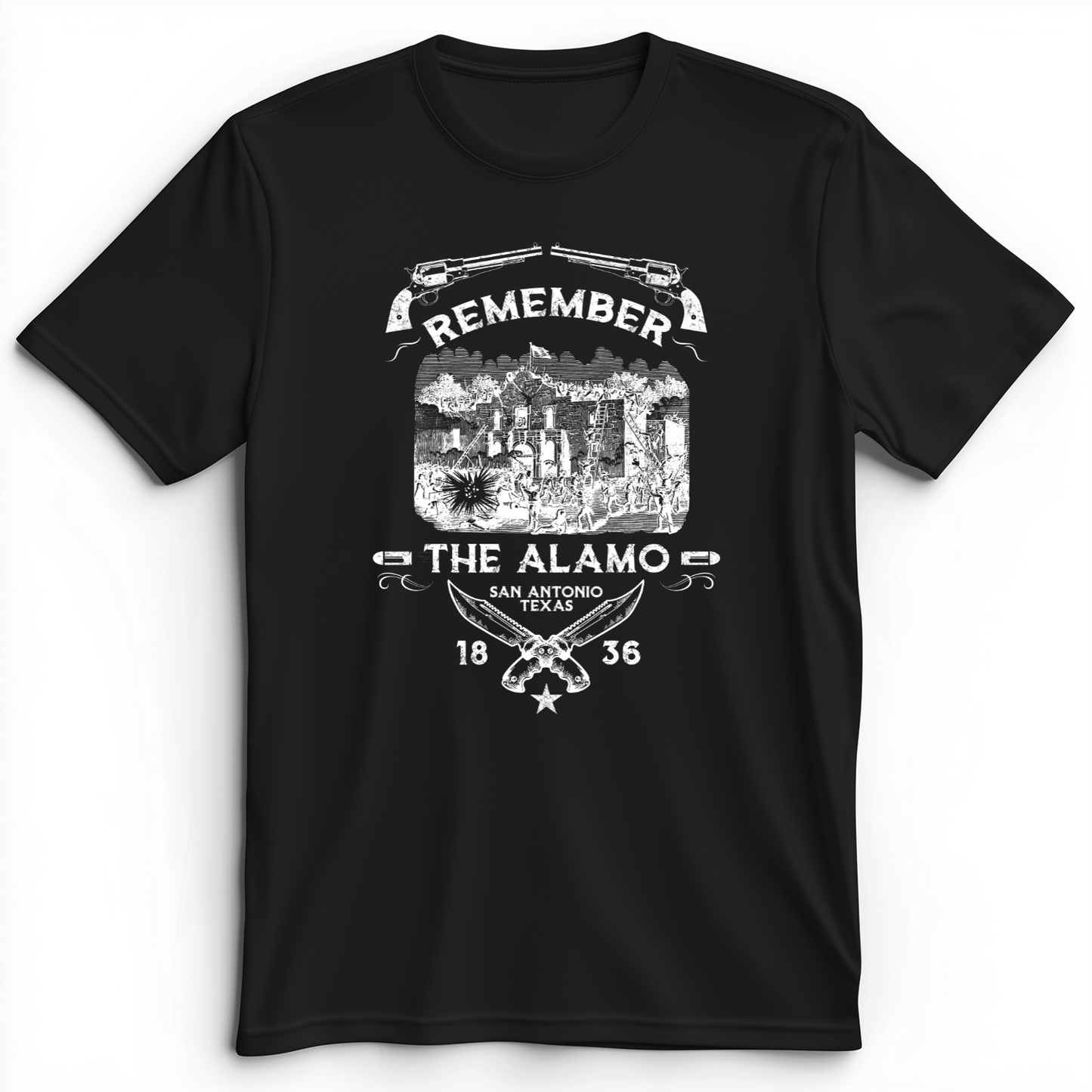 Remember The Alamo 1836 Premium Tee