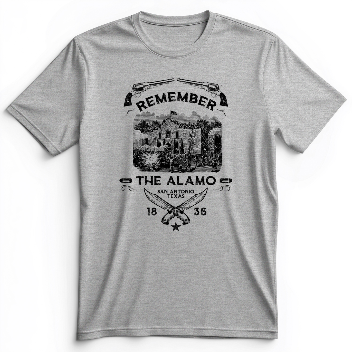 Remember The Alamo 1836 Premium Tee