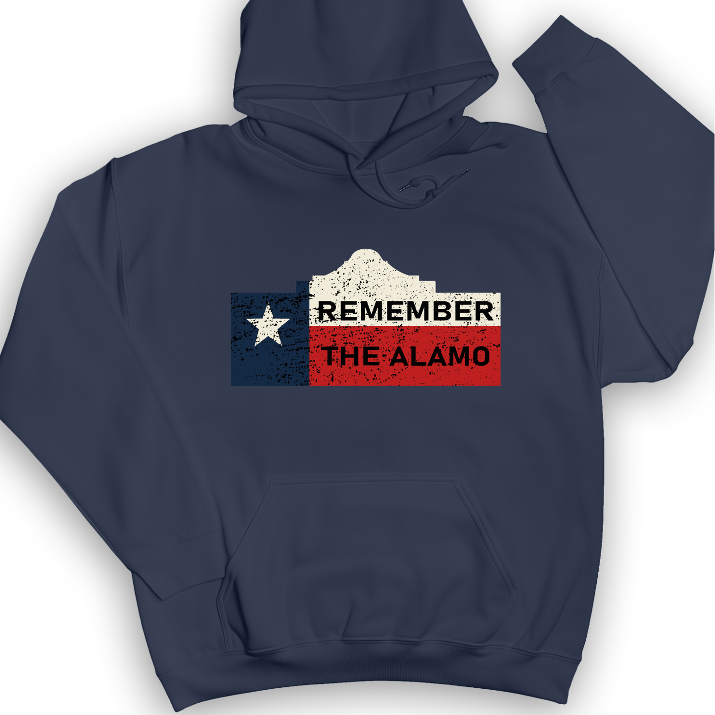 Remember The Alamo Hoodie Navy / S