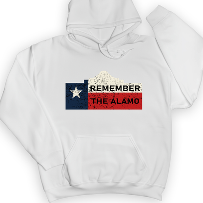 Remember The Alamo Hoodie White / S