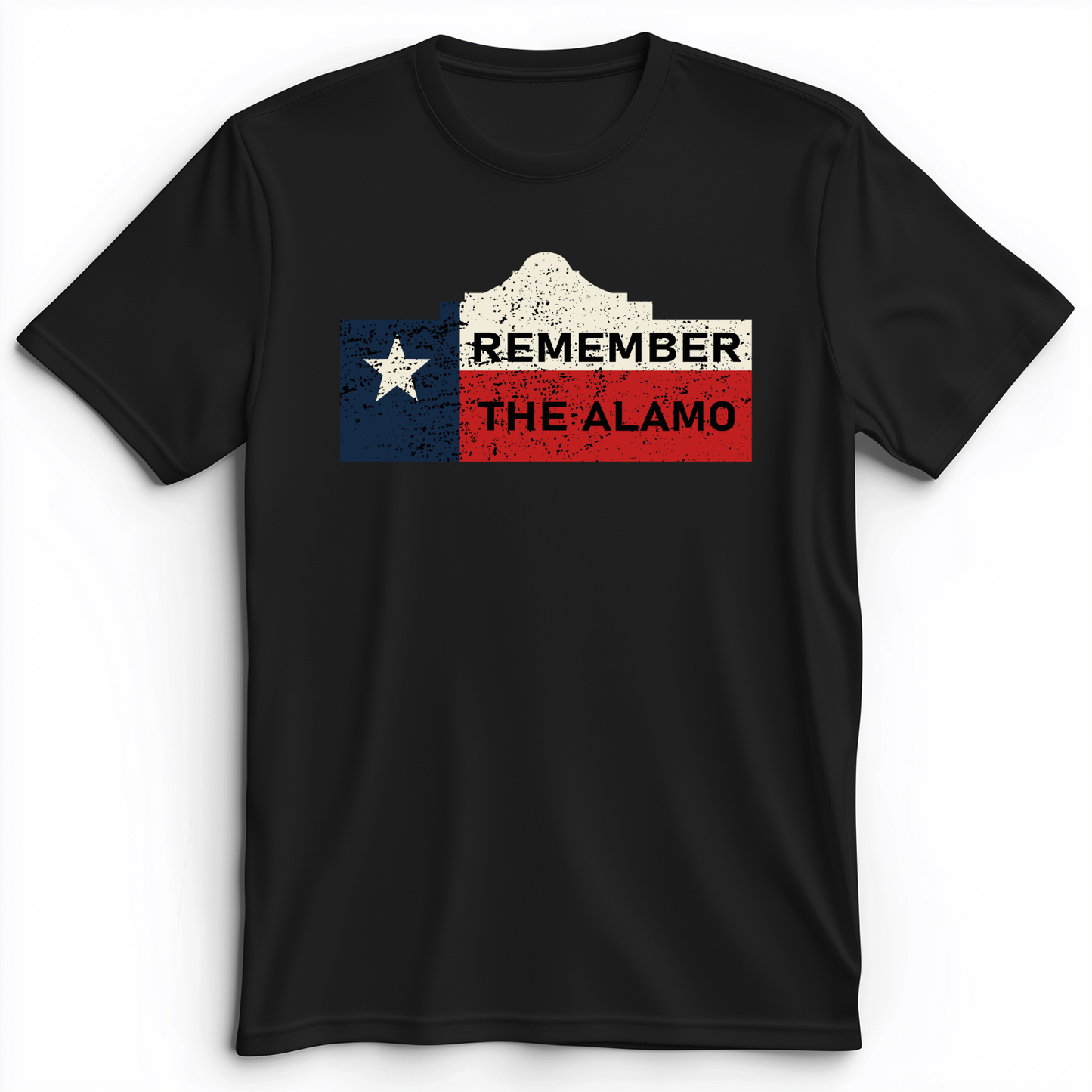 Remember The Alamo Premium Tee Black / S