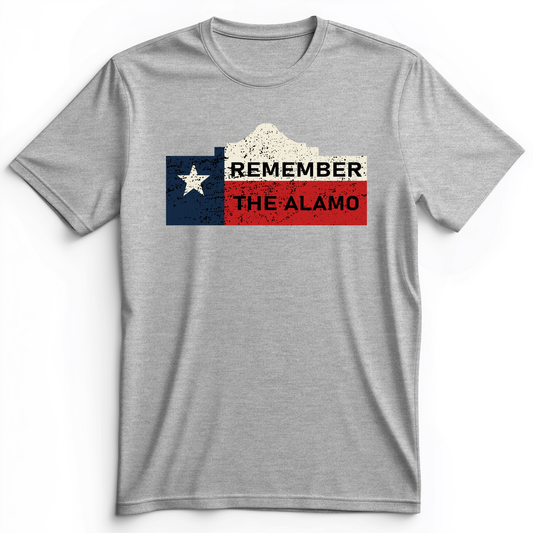 Remember The Alamo Premium Tee Athletic Heather / S