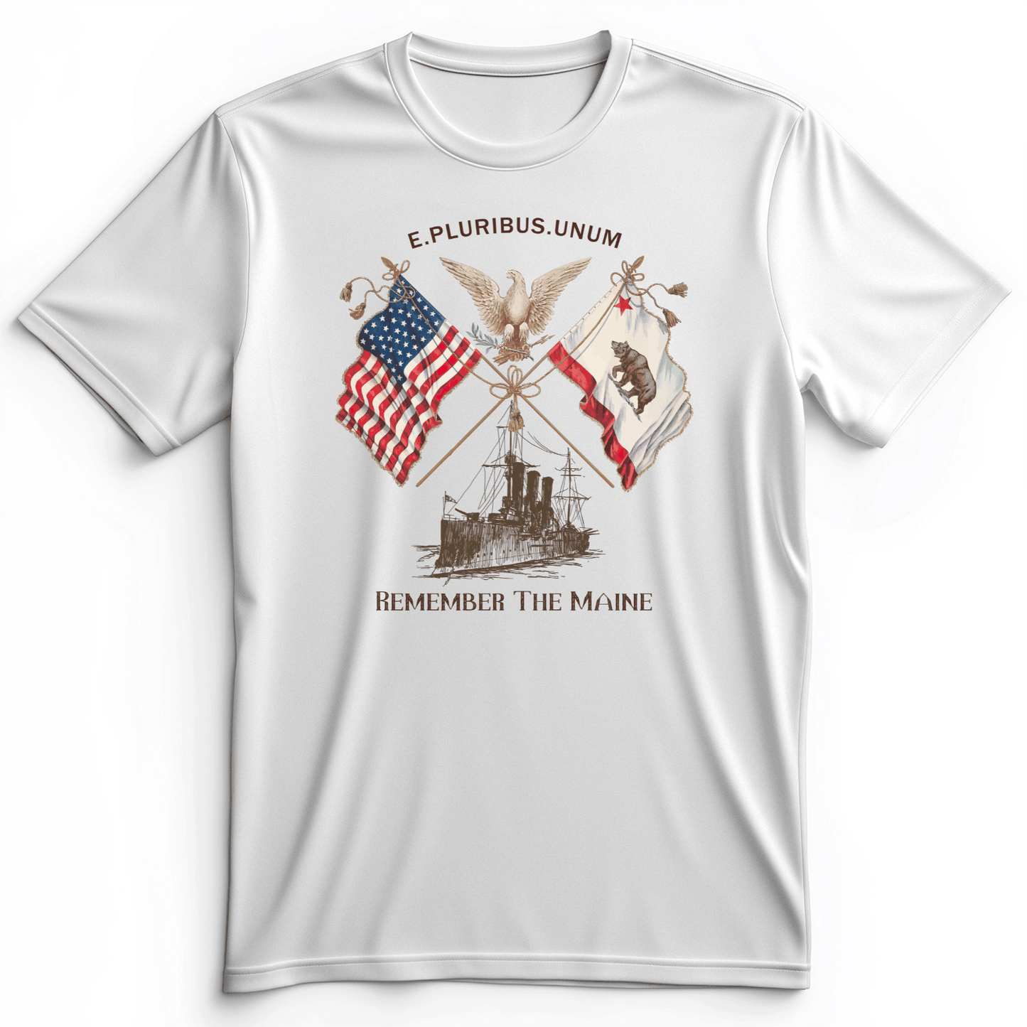 Remember The Maine Premium Tee White / S