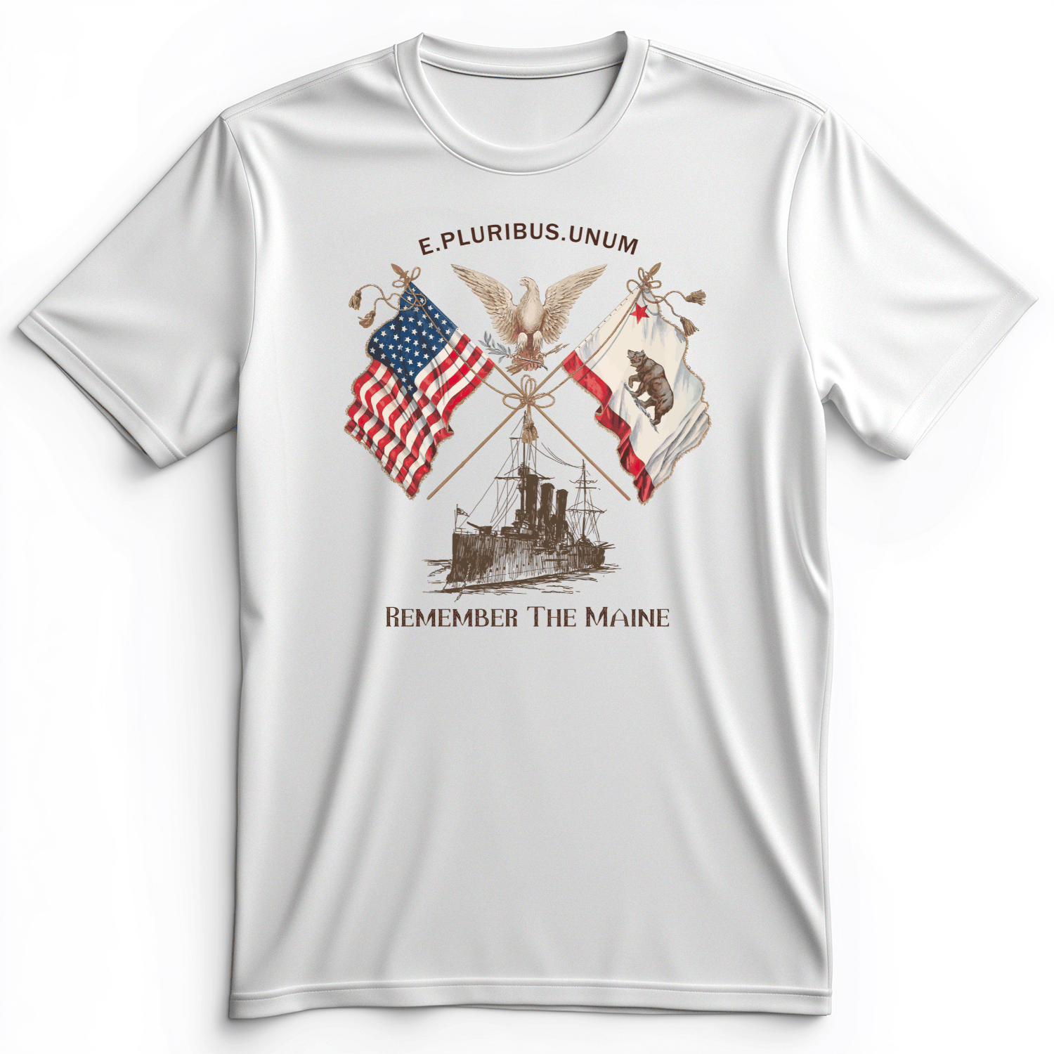 Remember The Maine Premium Tee White / S