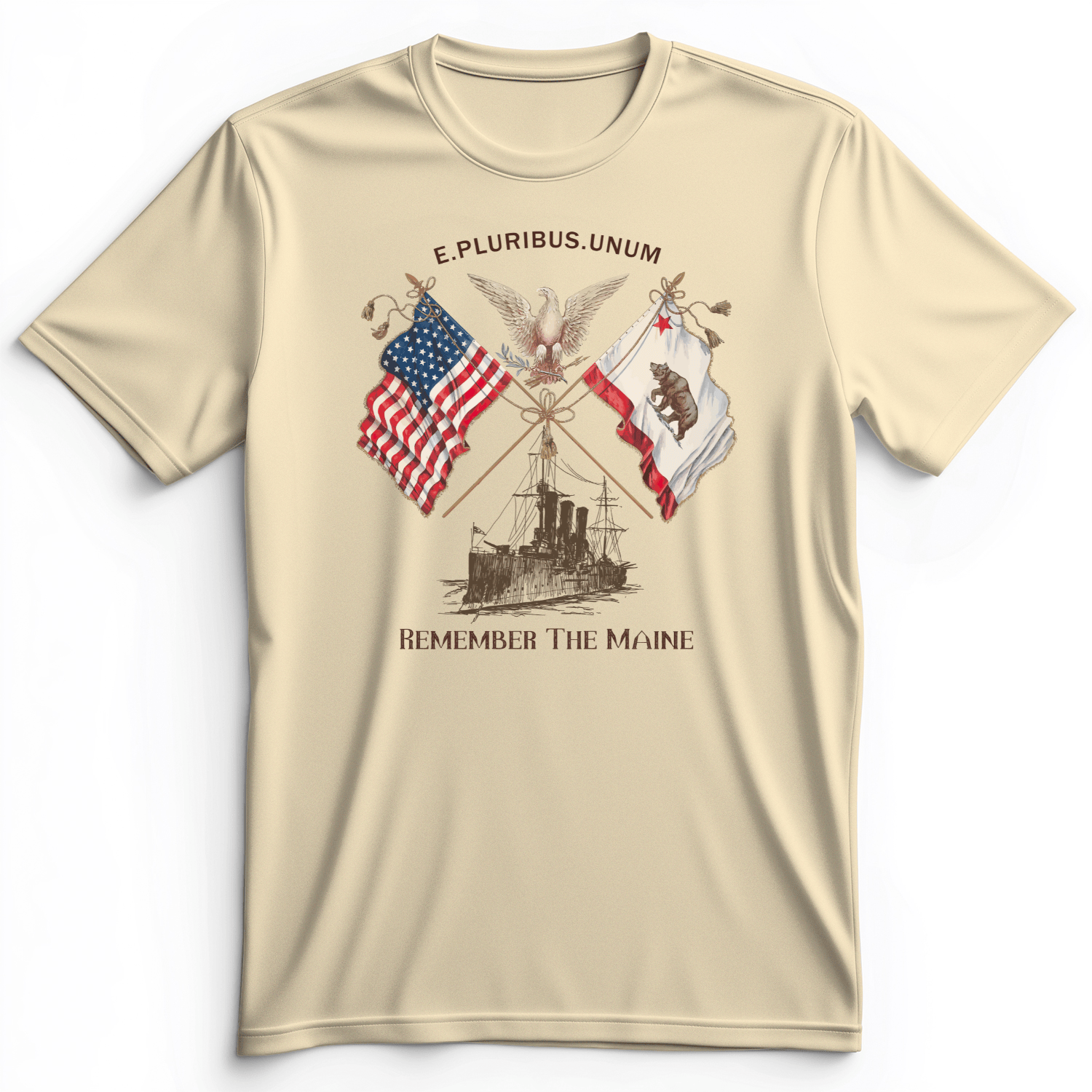 Remember The Maine Premium Tee Natural / S