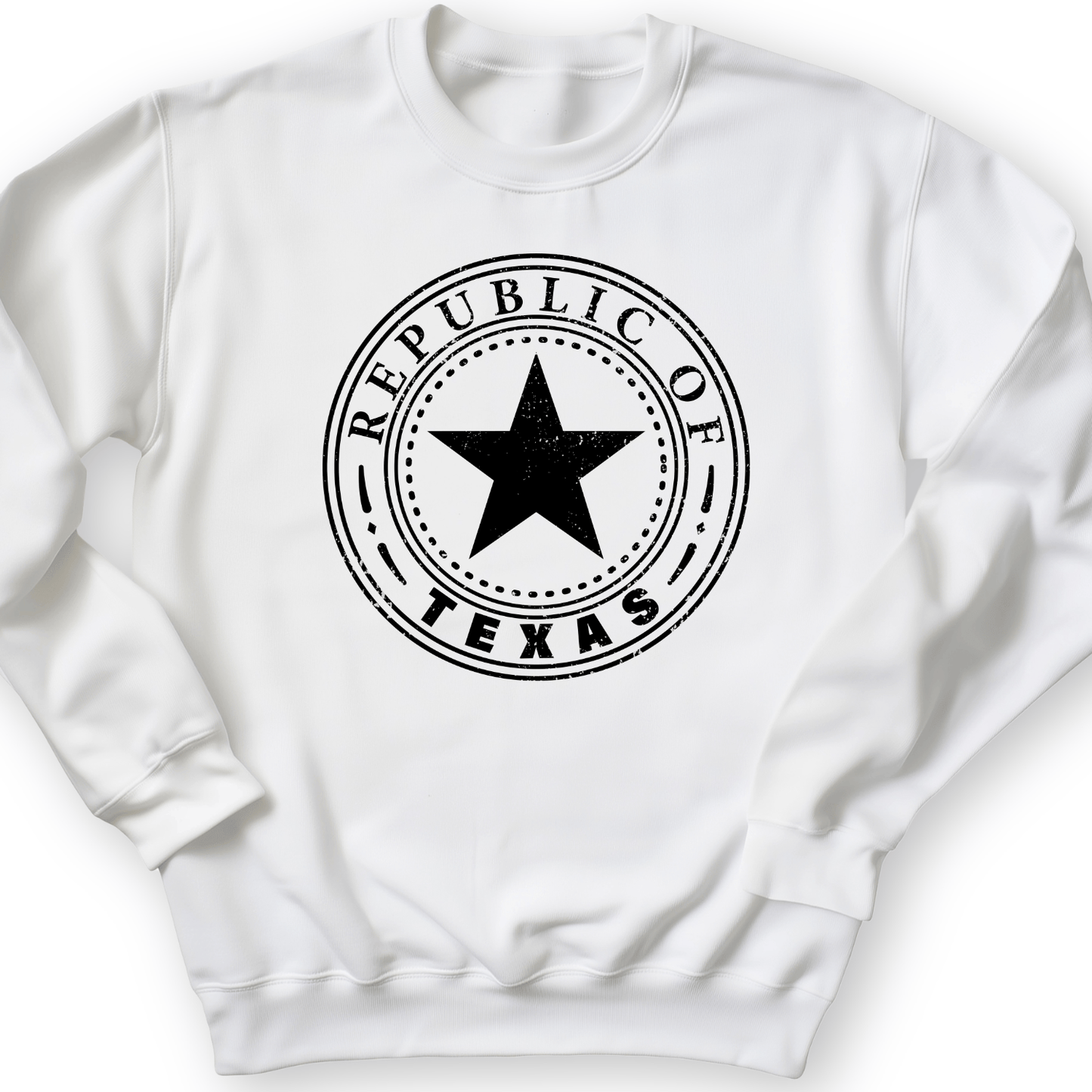 Republic of Texas Crewneck White / S