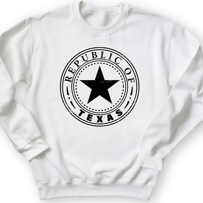 Republic of Texas Crewneck White / S
