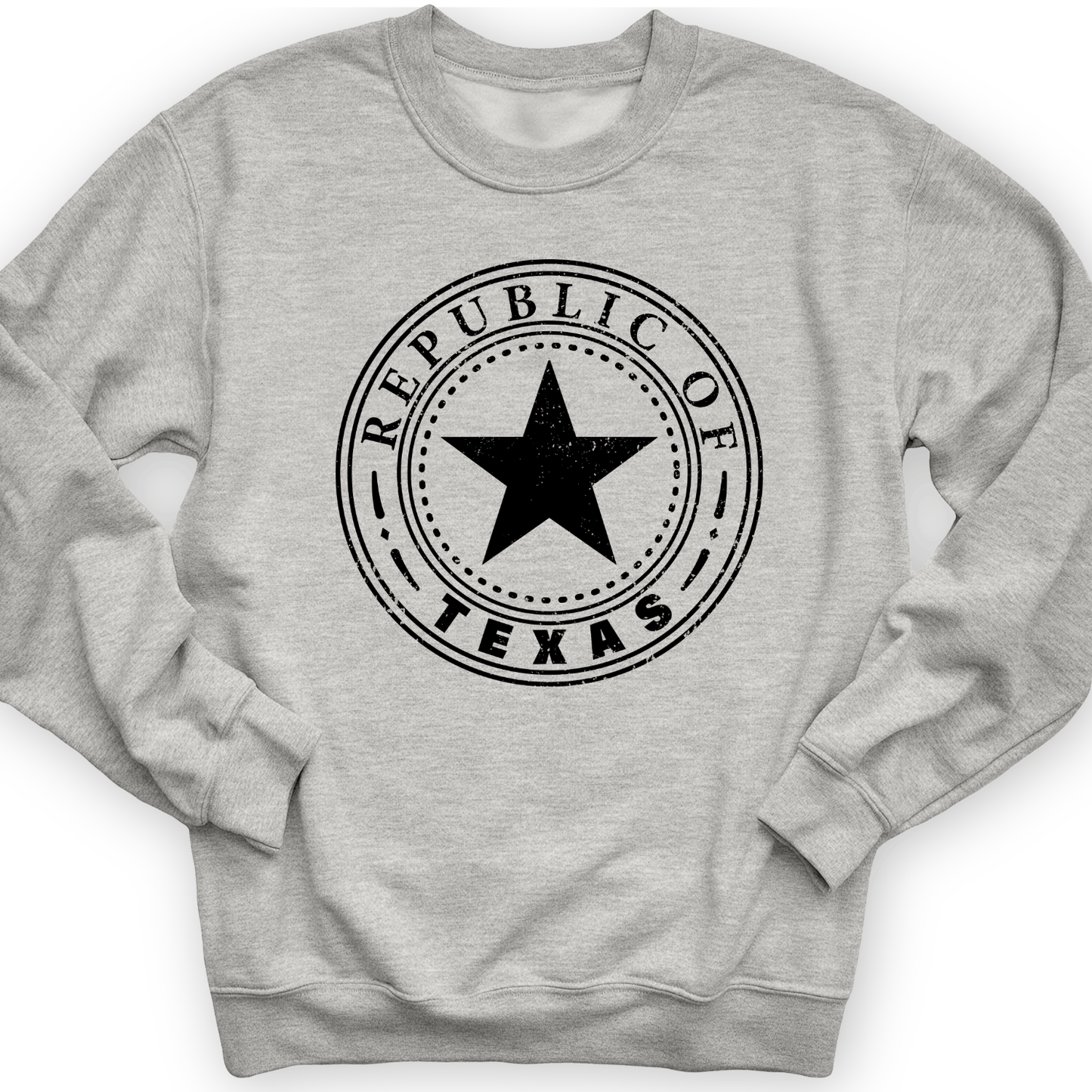Republic of Texas Crewneck Sport Grey / S