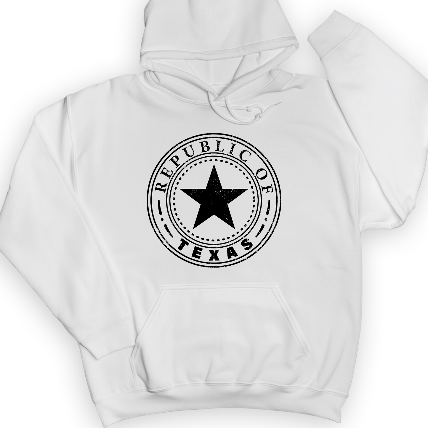 Republic of Texas Hoodie White / S