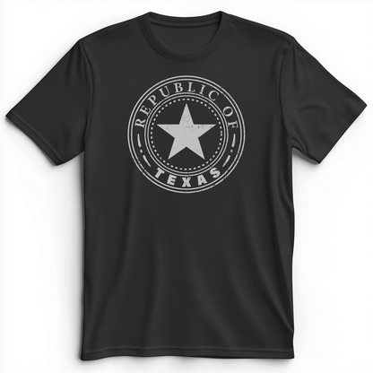 Republic of Texas Premium Tee Dark Grey Heather / S