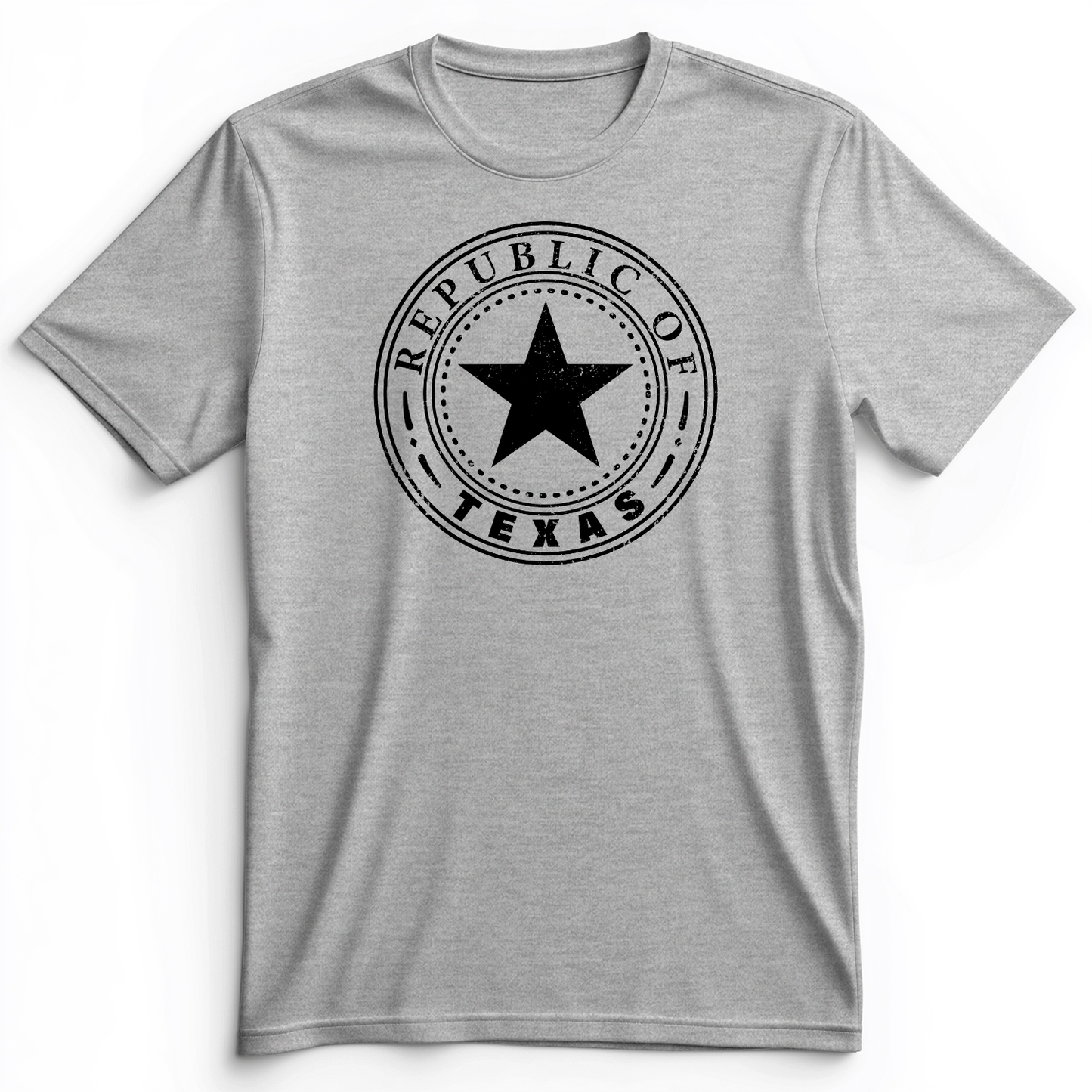 Republic of Texas Premium Tee Athletic Heather / S