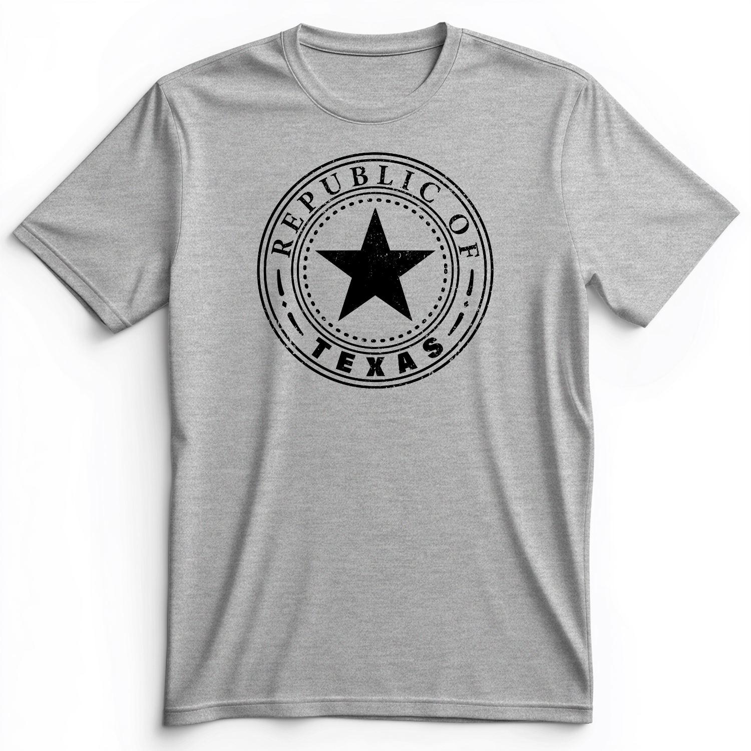 Republic of Texas Premium Tee Athletic Heather / S