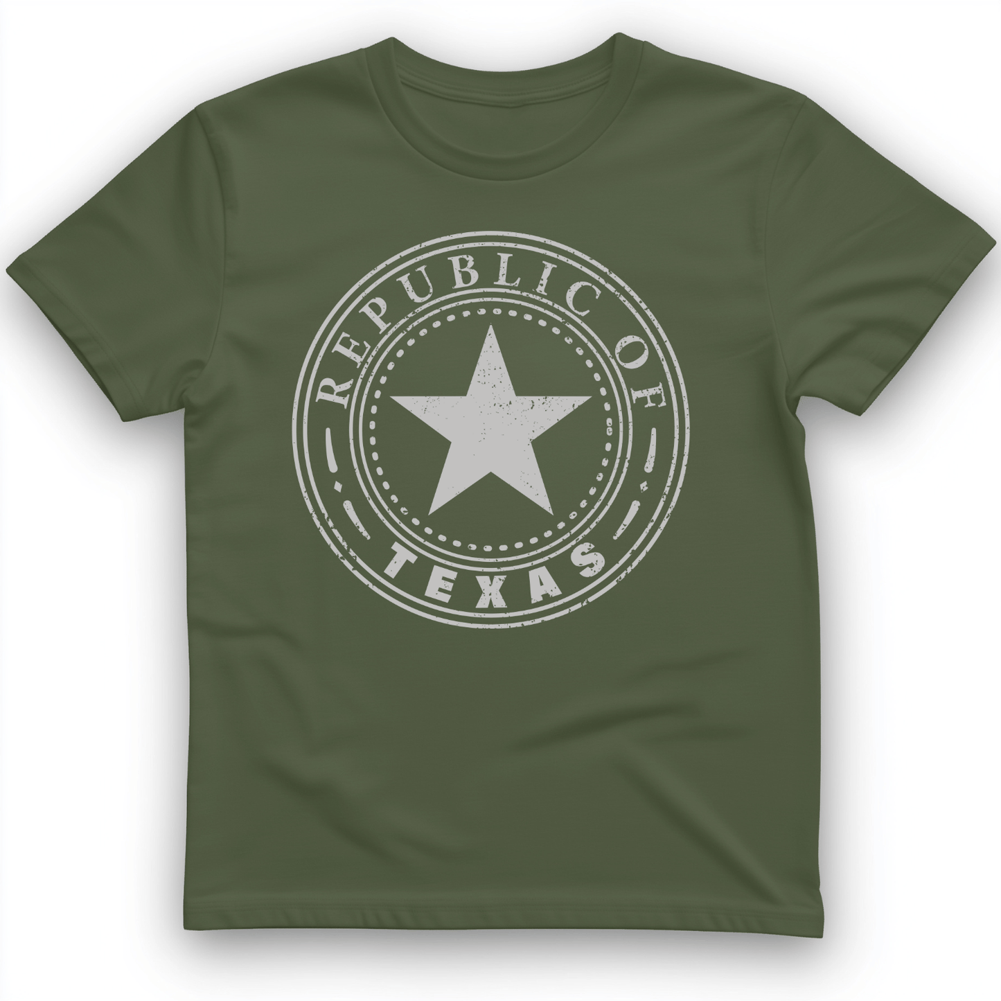 Republic of Texas T-Shirt Military Green / S