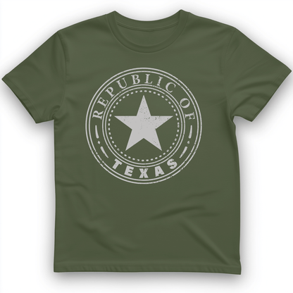 Republic of Texas T-Shirt Military Green / S