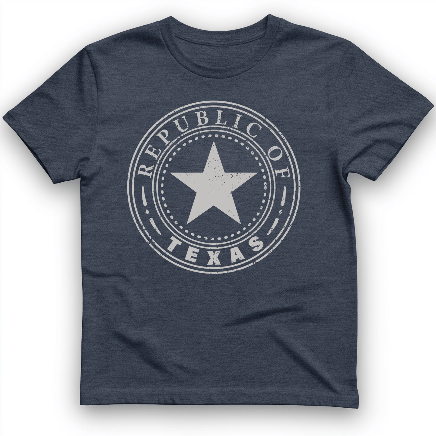 Republic of Texas T-Shirt Heather Navy / S
