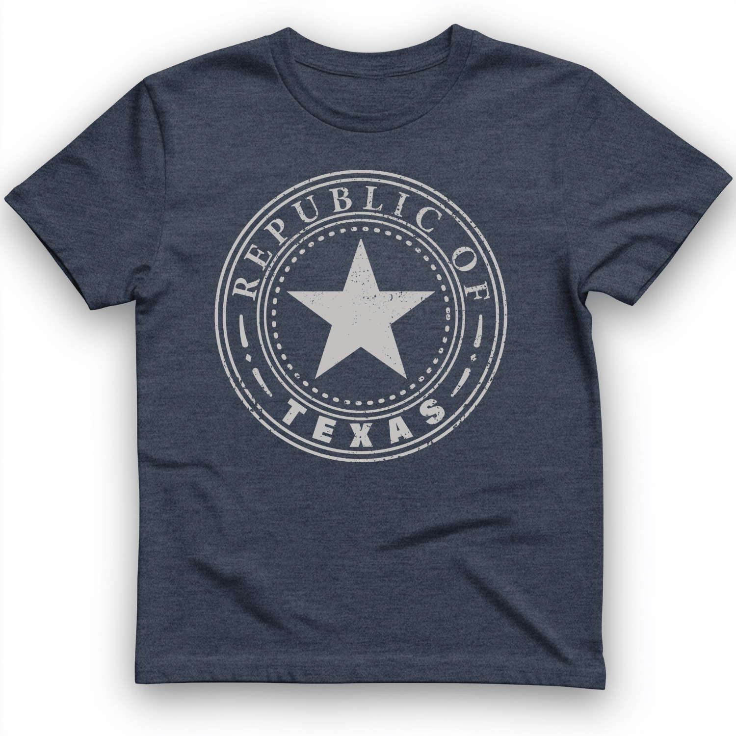 Republic of Texas T-Shirt Heather Navy / S