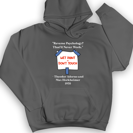 Reverse Psychology Hoodie Charcoal / S