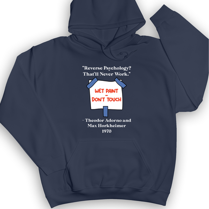 Reverse Psychology Hoodie Navy / S