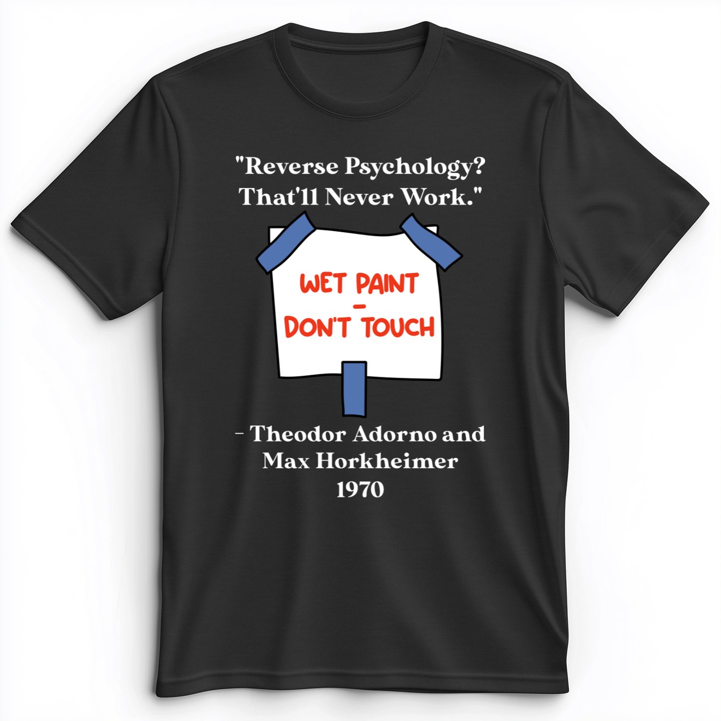 Reverse Psychology Premium Tee Dark Grey Heather / S