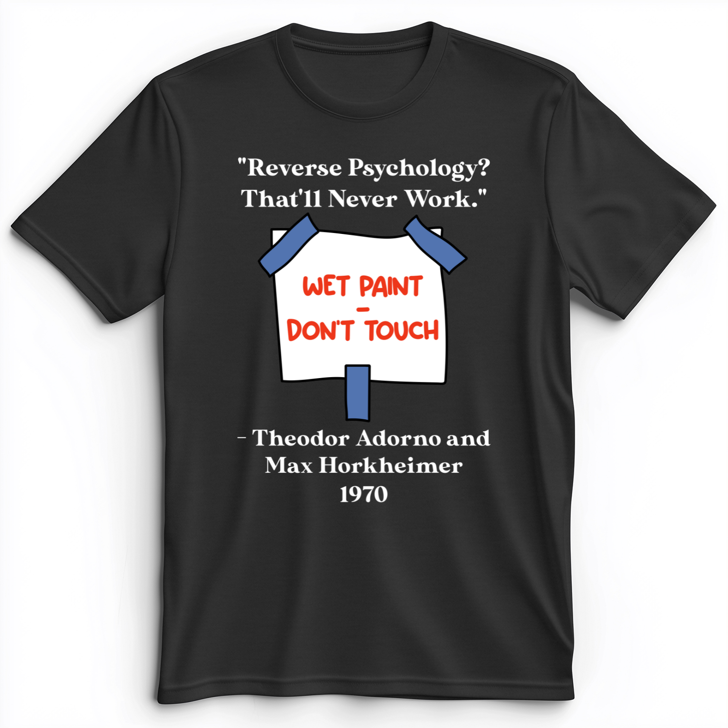 Reverse Psychology Premium Tee Dark Grey Heather / S