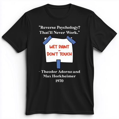 Reverse Psychology Premium Tee Black / S