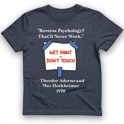 Reverse Psychology T-Shirt Heather Navy / S