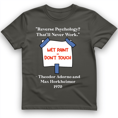 Reverse Psychology T-Shirt Charcoal / S