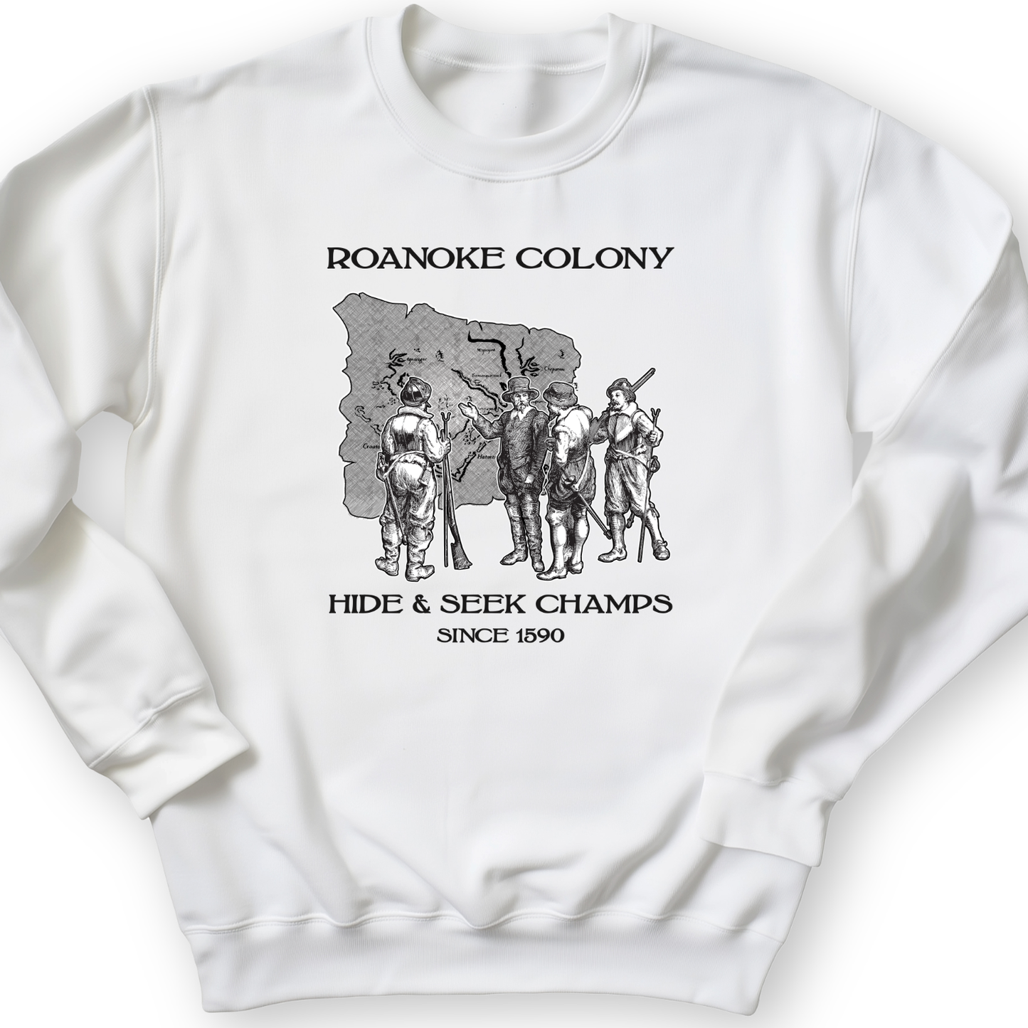 Roanoke Crewneck White / S
