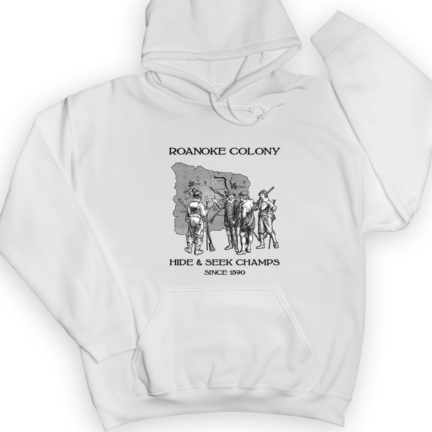 Roanoke Hoodie White / S