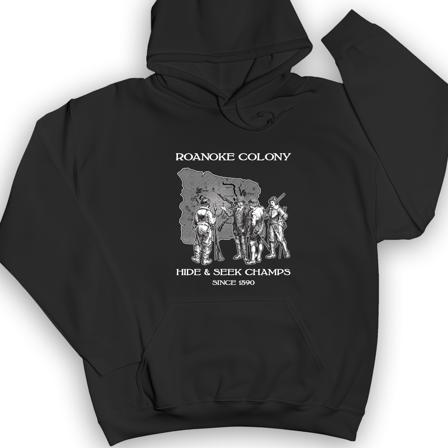 Roanoke Hoodie Black / S