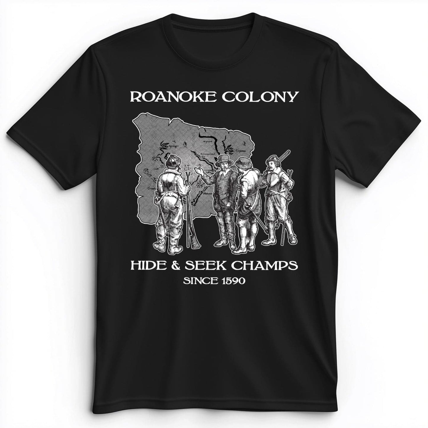 Roanoke Premium Tee Black / S