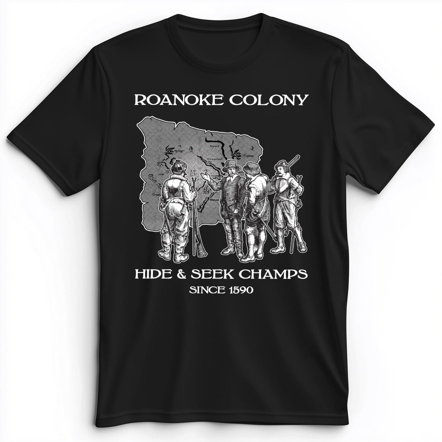 Roanoke Premium Tee Black / S