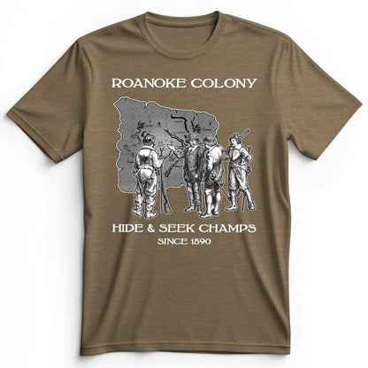 Roanoke Premium Tee Heather Olive / S