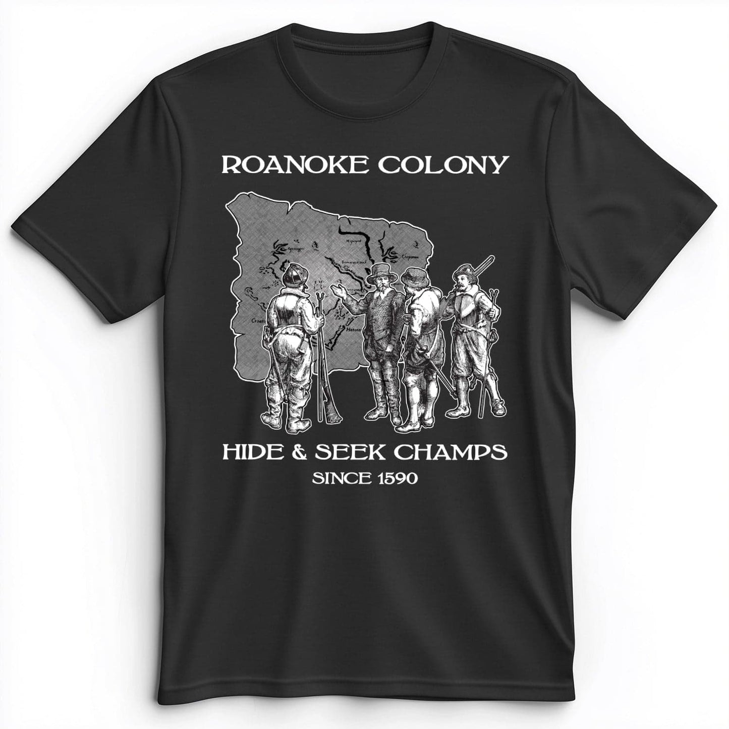 Roanoke Premium Tee Dark Grey Heather / S