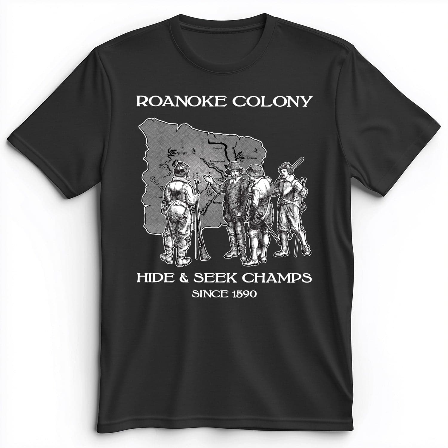 Roanoke Premium Tee Dark Grey Heather / S