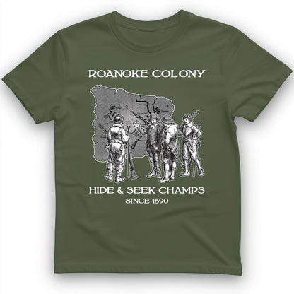 Roanoke T-Shirt Military Green / S