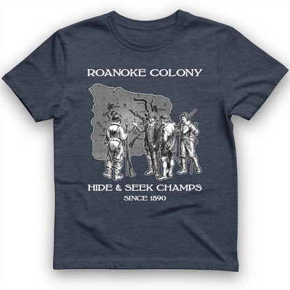 Roanoke T-Shirt Heather Navy / S