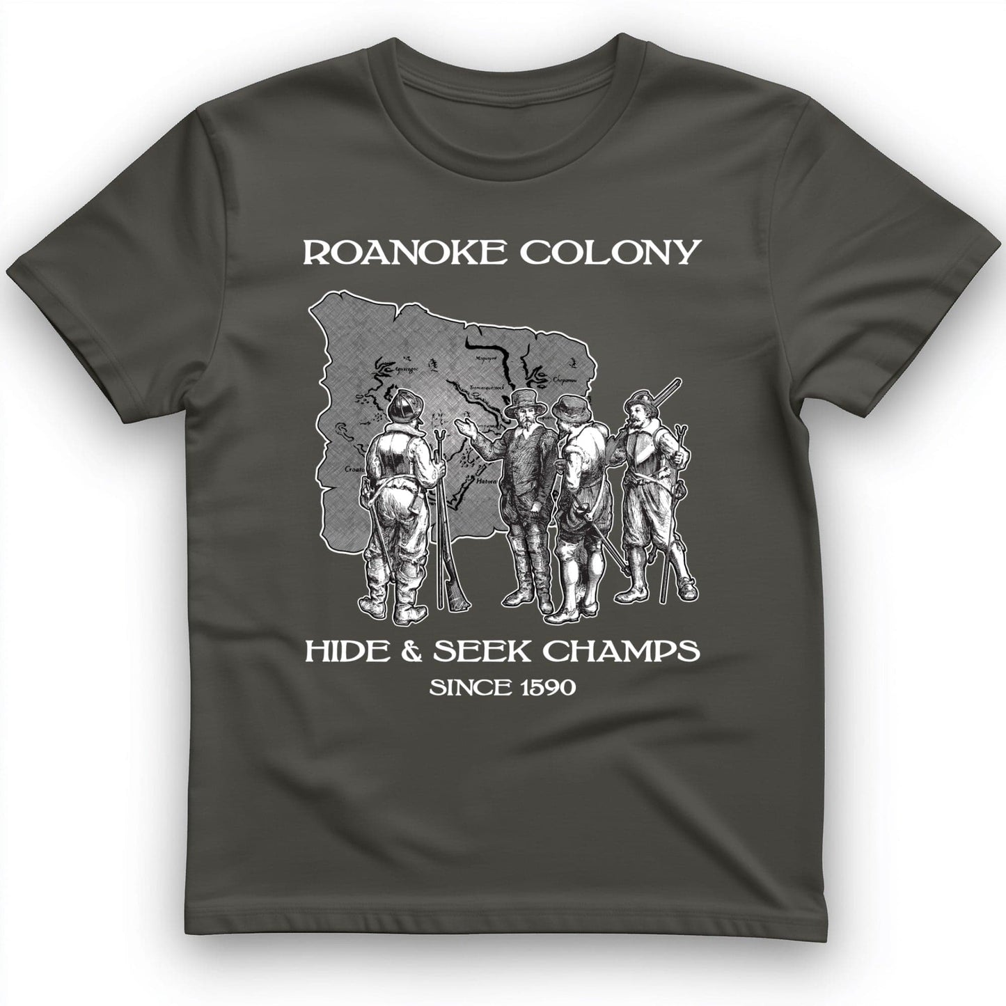 Roanoke T-Shirt Charcoal / S