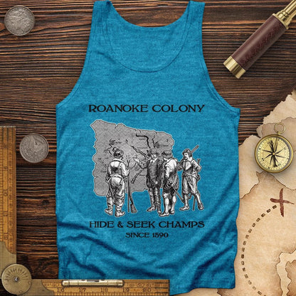 Roanoke Tank Aqua TriBlend / XS