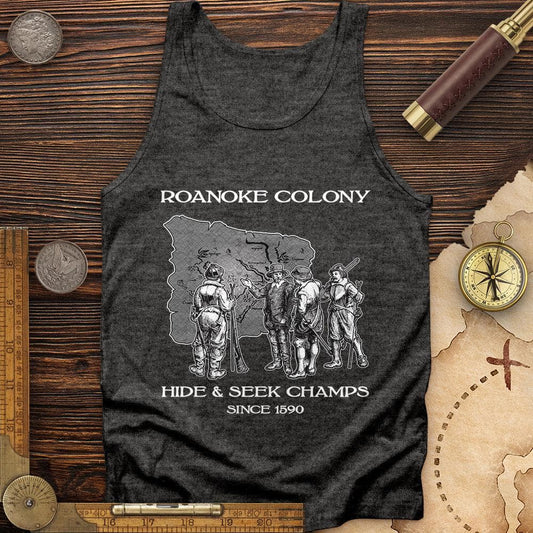 Roanoke Tank Charcoal Black TriBlend / XS
