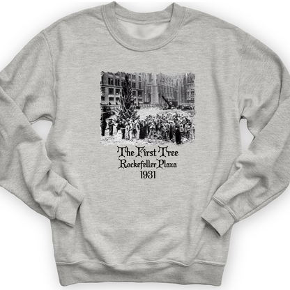 Rockefeller XMas Tree Crewneck Sport Grey / S