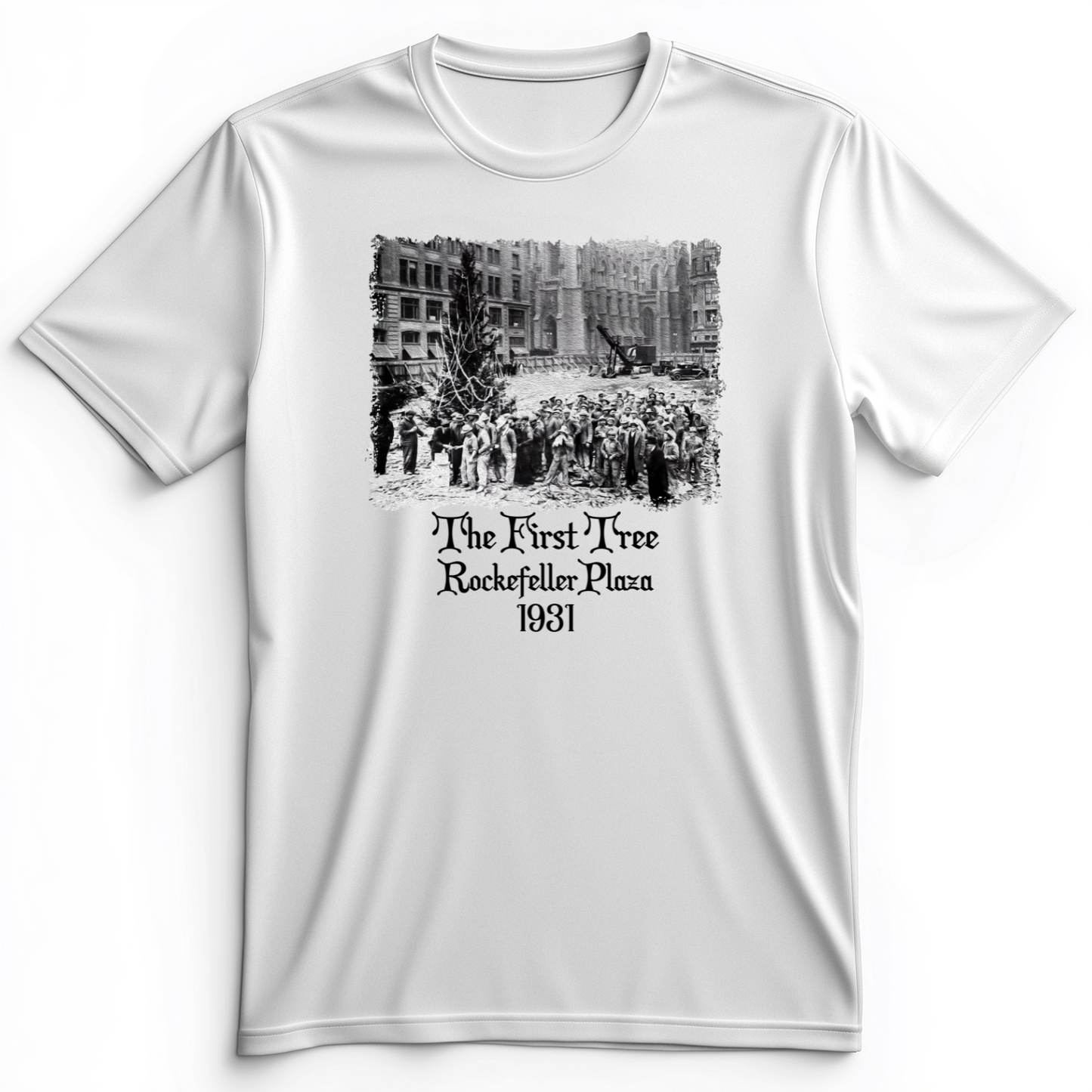 Rockefeller XMas Tree Premium Tee White / S