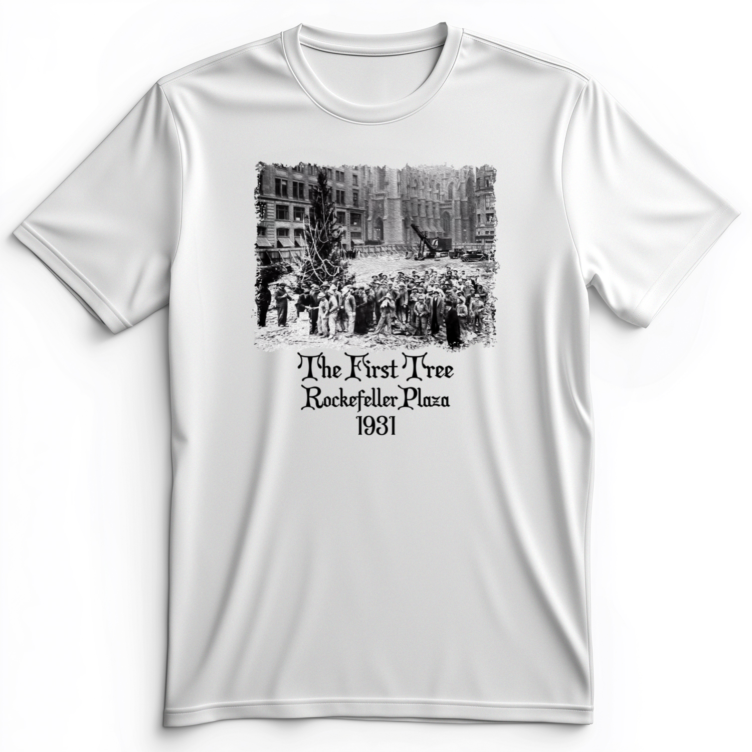 Rockefeller XMas Tree Premium Tee White / S