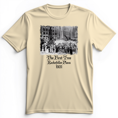 Rockefeller XMas Tree Premium Tee Natural / S
