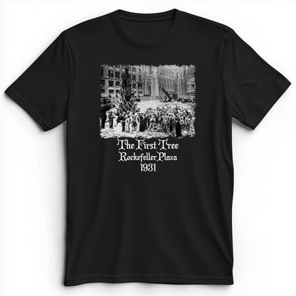 Rockefeller XMas Tree Premium Tee Black / S