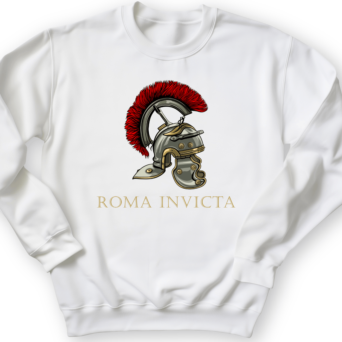 Roma Invicta Crewneck White / S