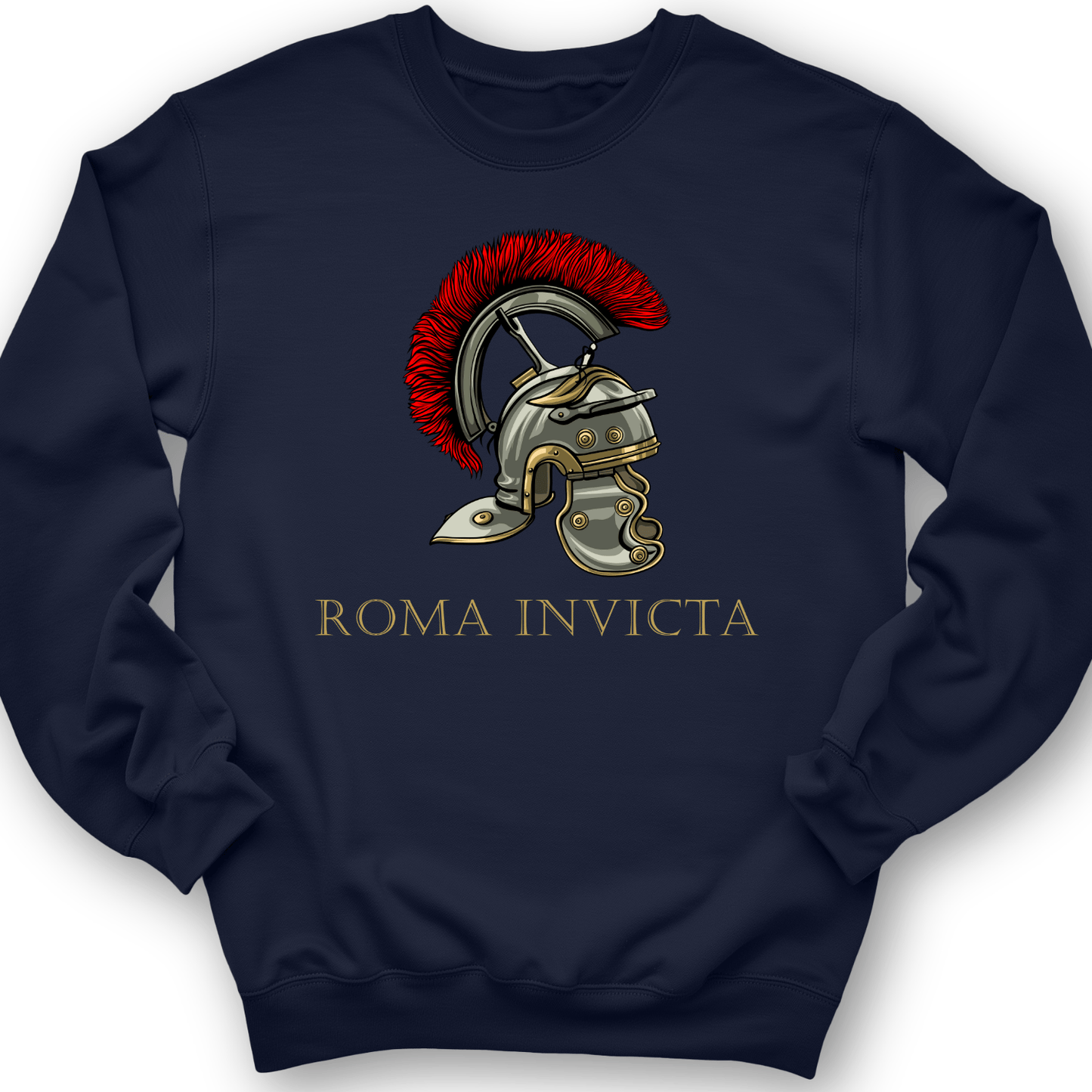 Roma Invicta Crewneck Navy / S