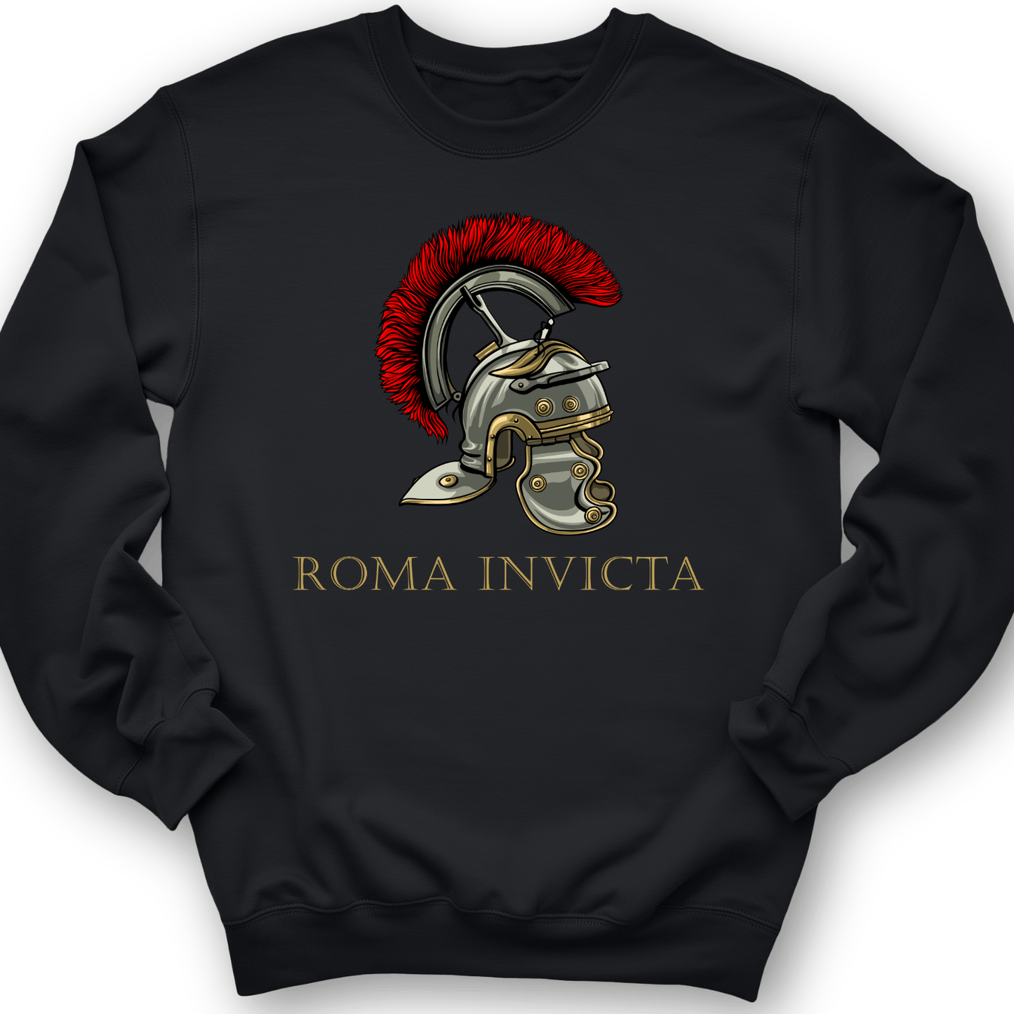 Roma Invicta Crewneck Black / S