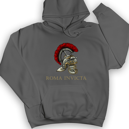 Roma Invicta Hoodie Charcoal / S